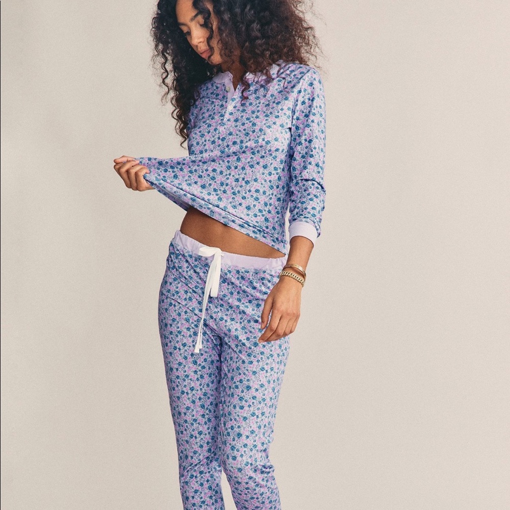 LoveshackFancy x Morgan Lane Kaia PJ set